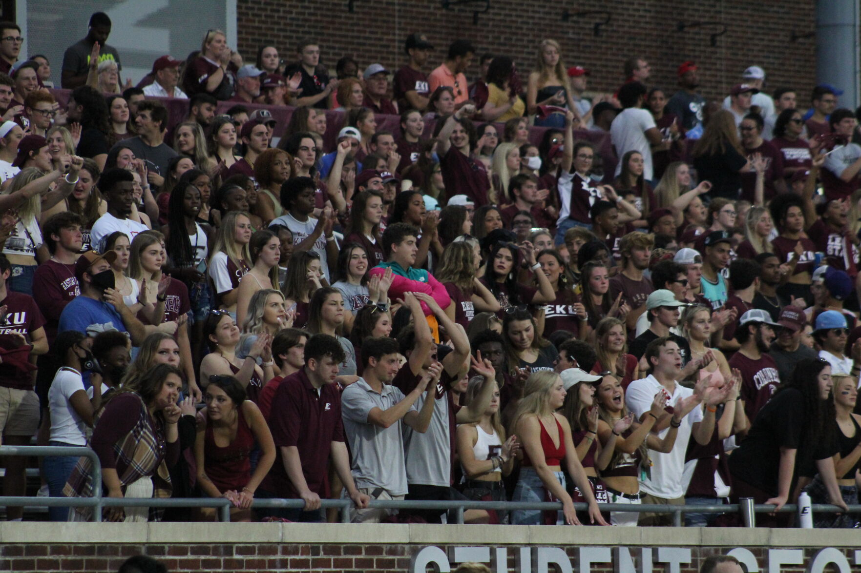 EKU student section